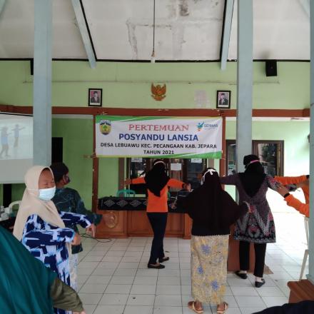 MERIAHNYA POSYANDU LANSIA DI DESA LEBUAWU
